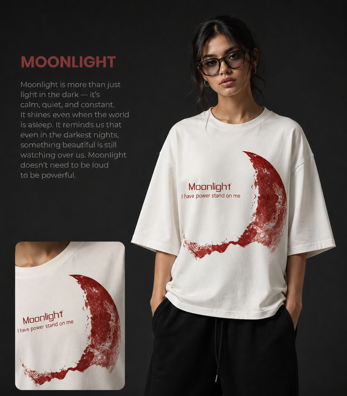 MOON LIGHT T SHIRT