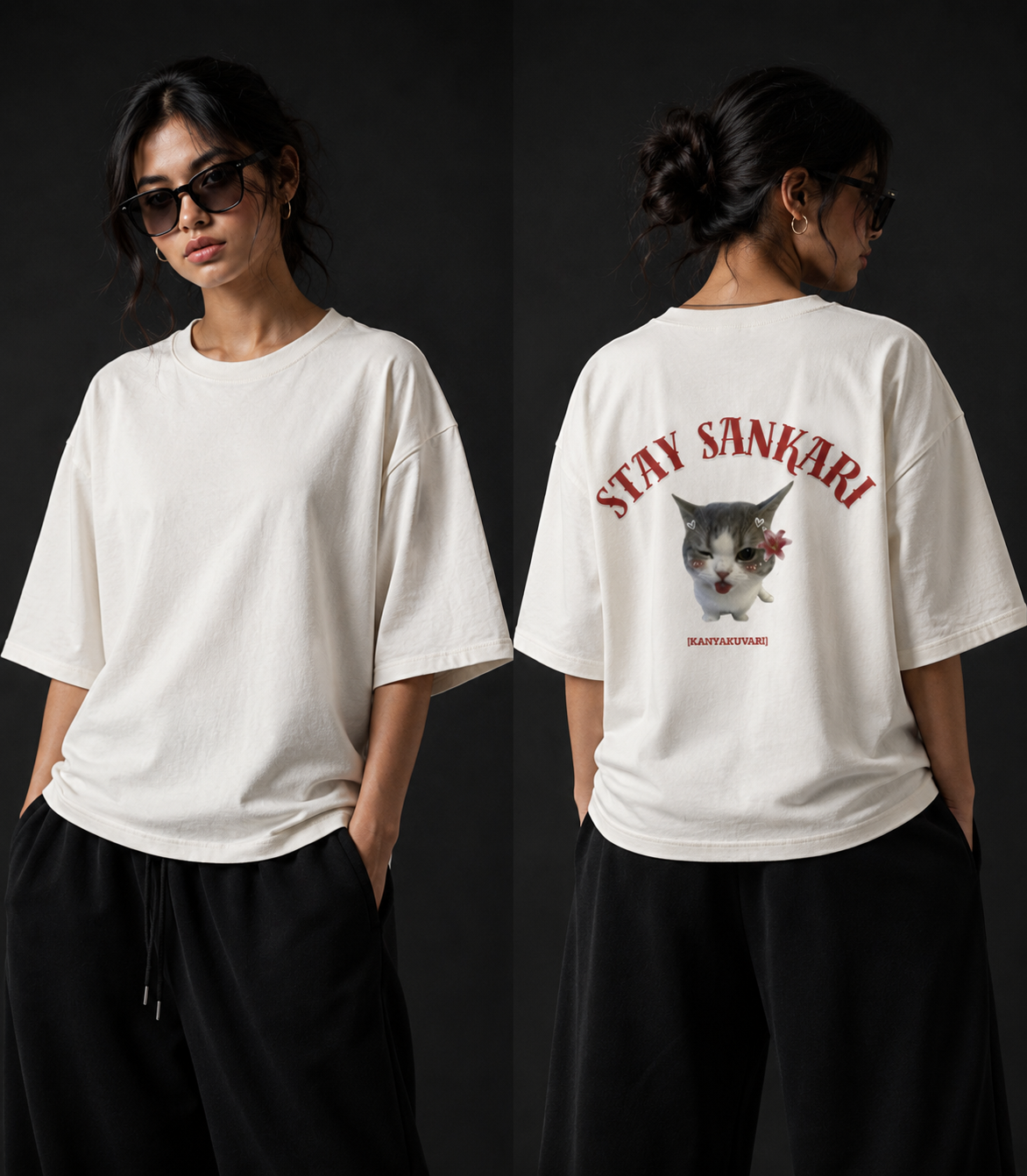STAY SANSKARI TSHIRT