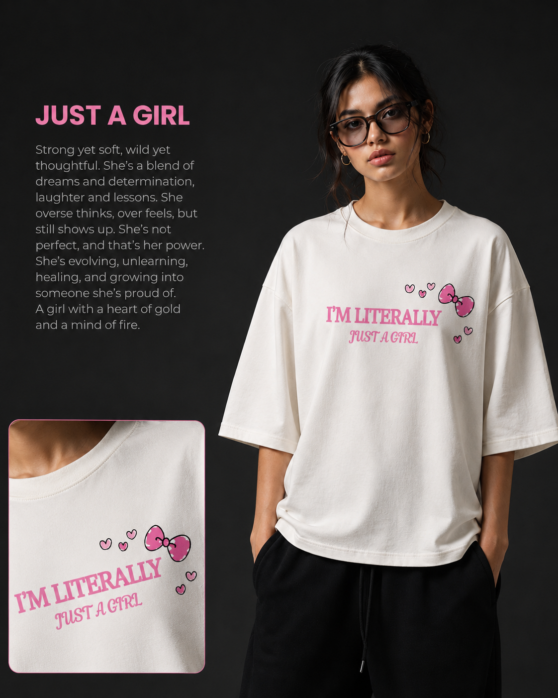 JUST A GIRL T SHIRT