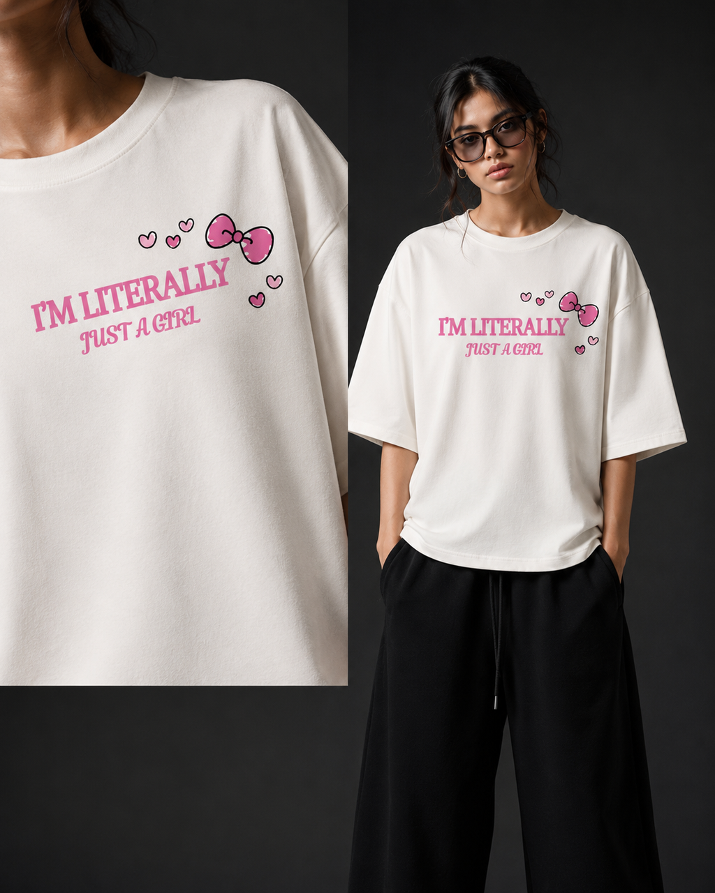 JUST A GIRL T SHIRT