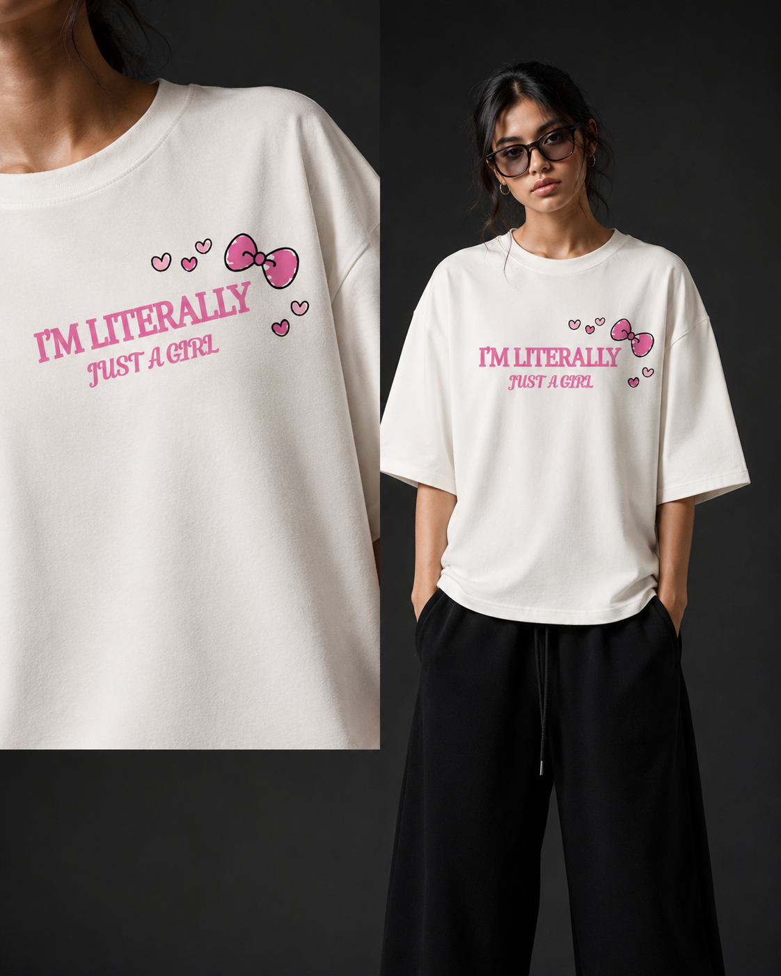 JUST A GIRL T SHIRT