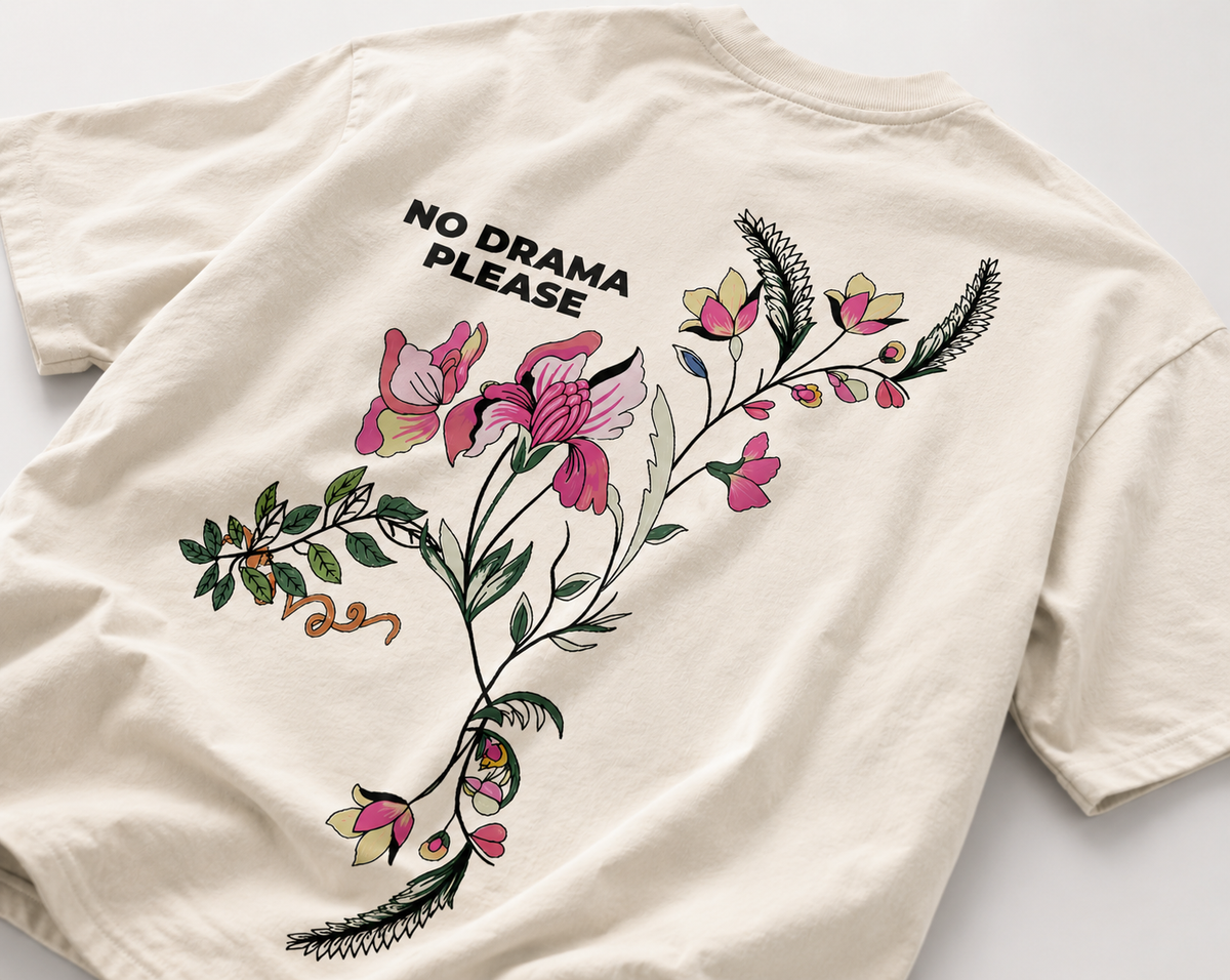 NO DRAMA T SHIRT