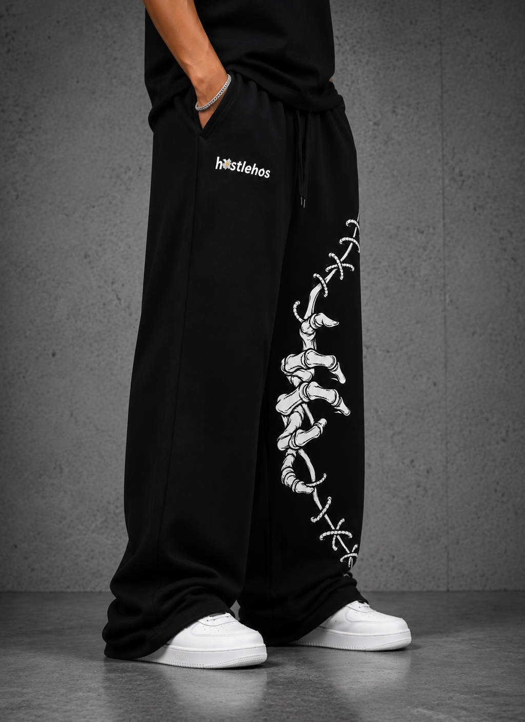 BONE THREAD TROUSER