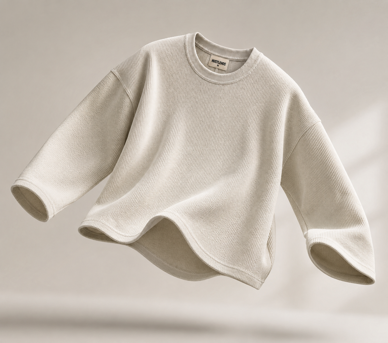 MINIMAL WAFFLE T SHIRT