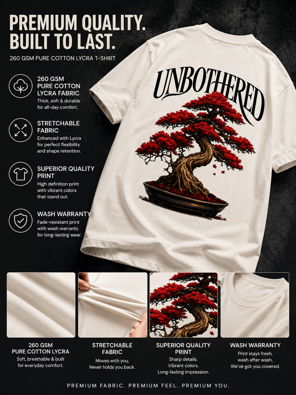 UNBOTHERED T SHIRT