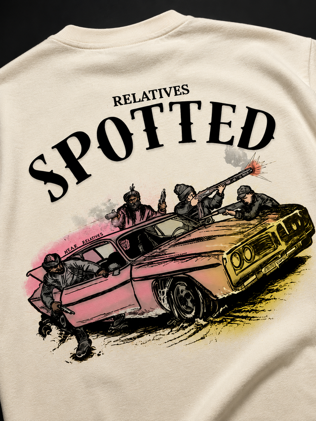 RELATIVES SPOTTED T SHIRT