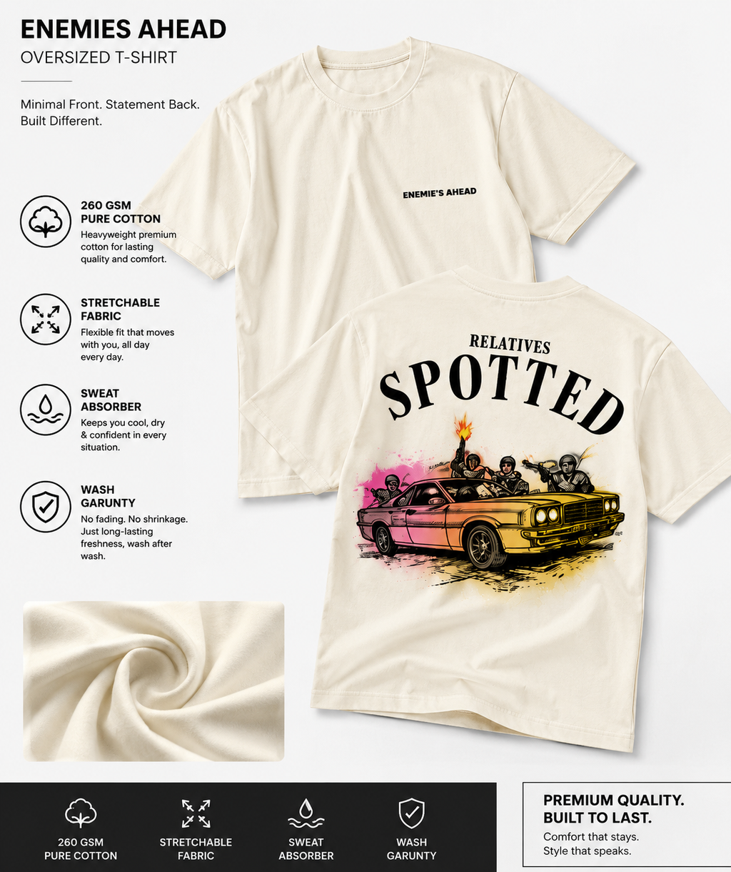 RELATIVES SPOTTED T SHIRT