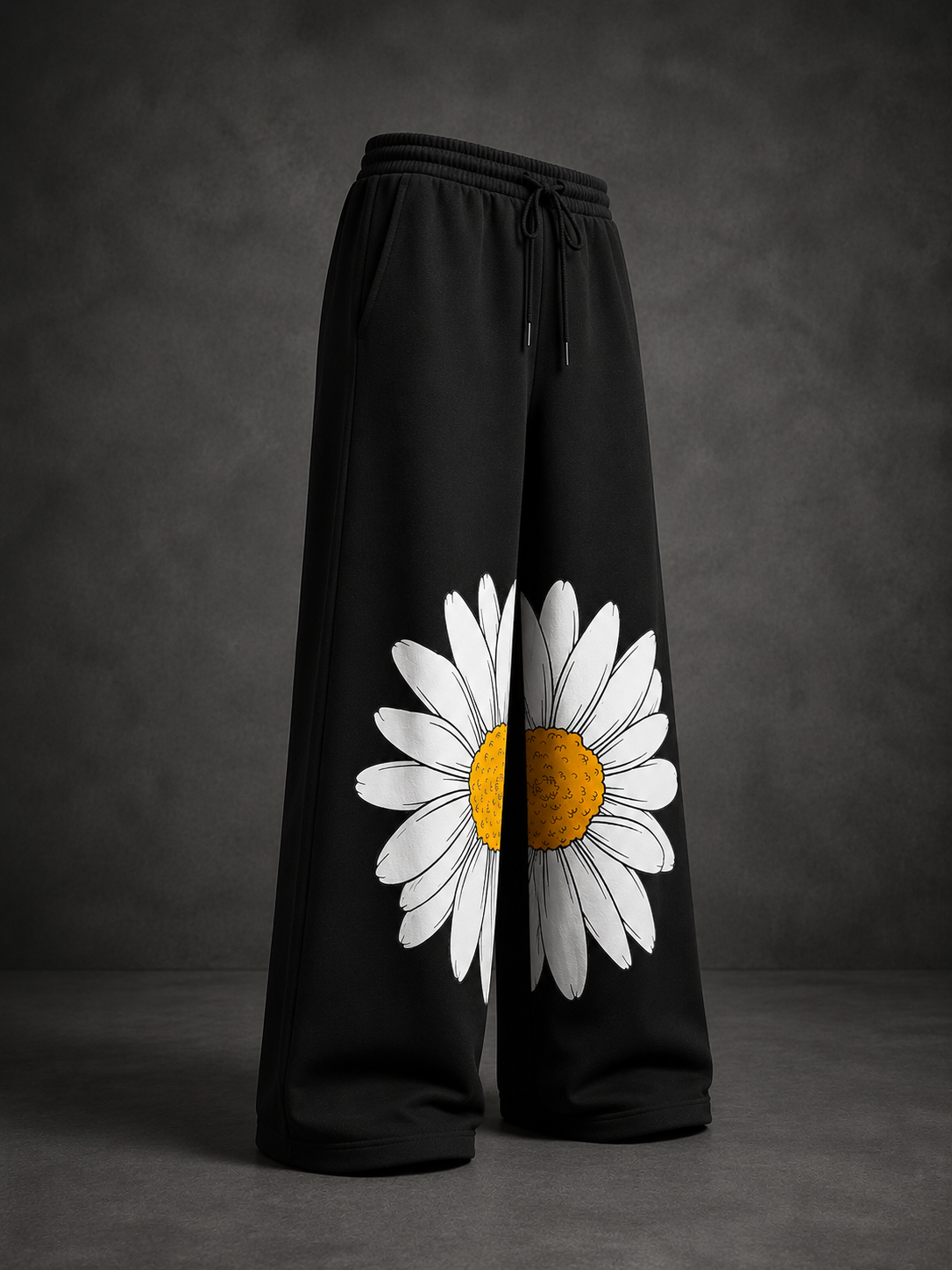 WHITE BLOOM TROUSER