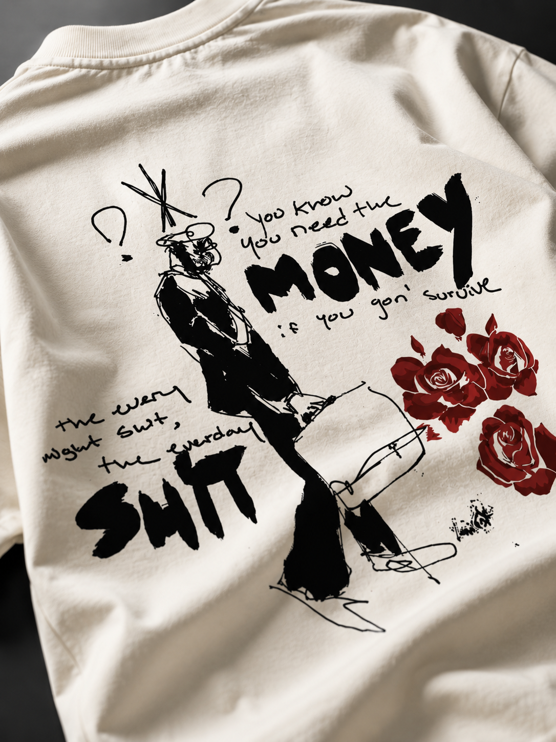 MONEY SHIT T SHIRT