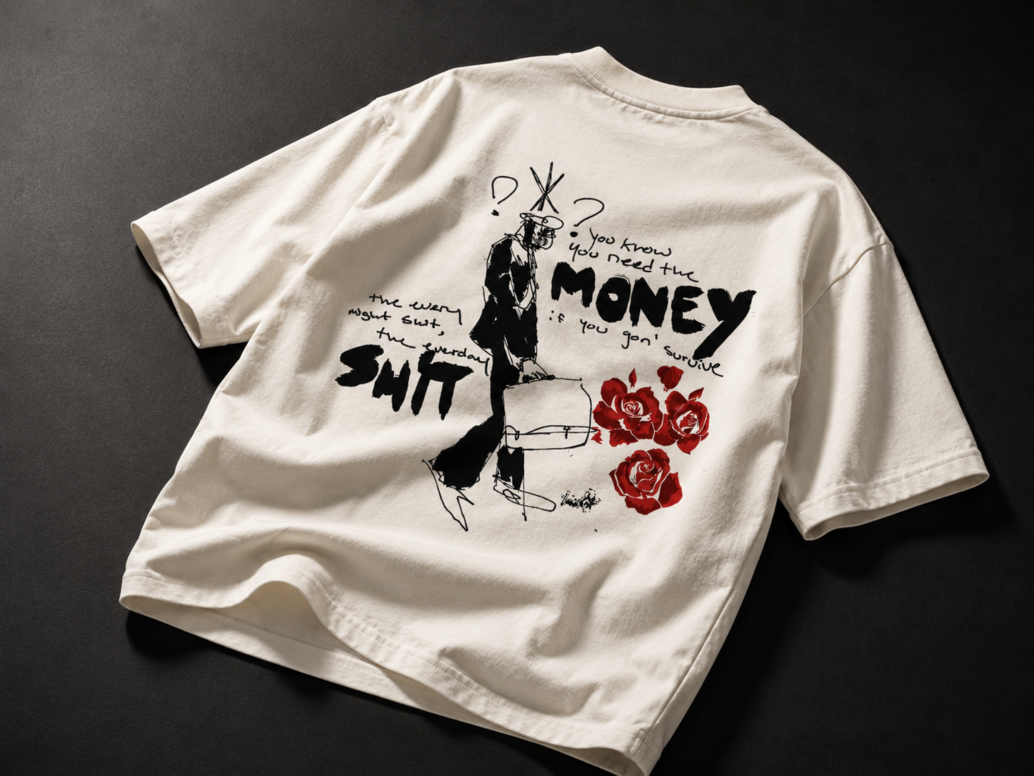 MONEY SHIT T SHIRT