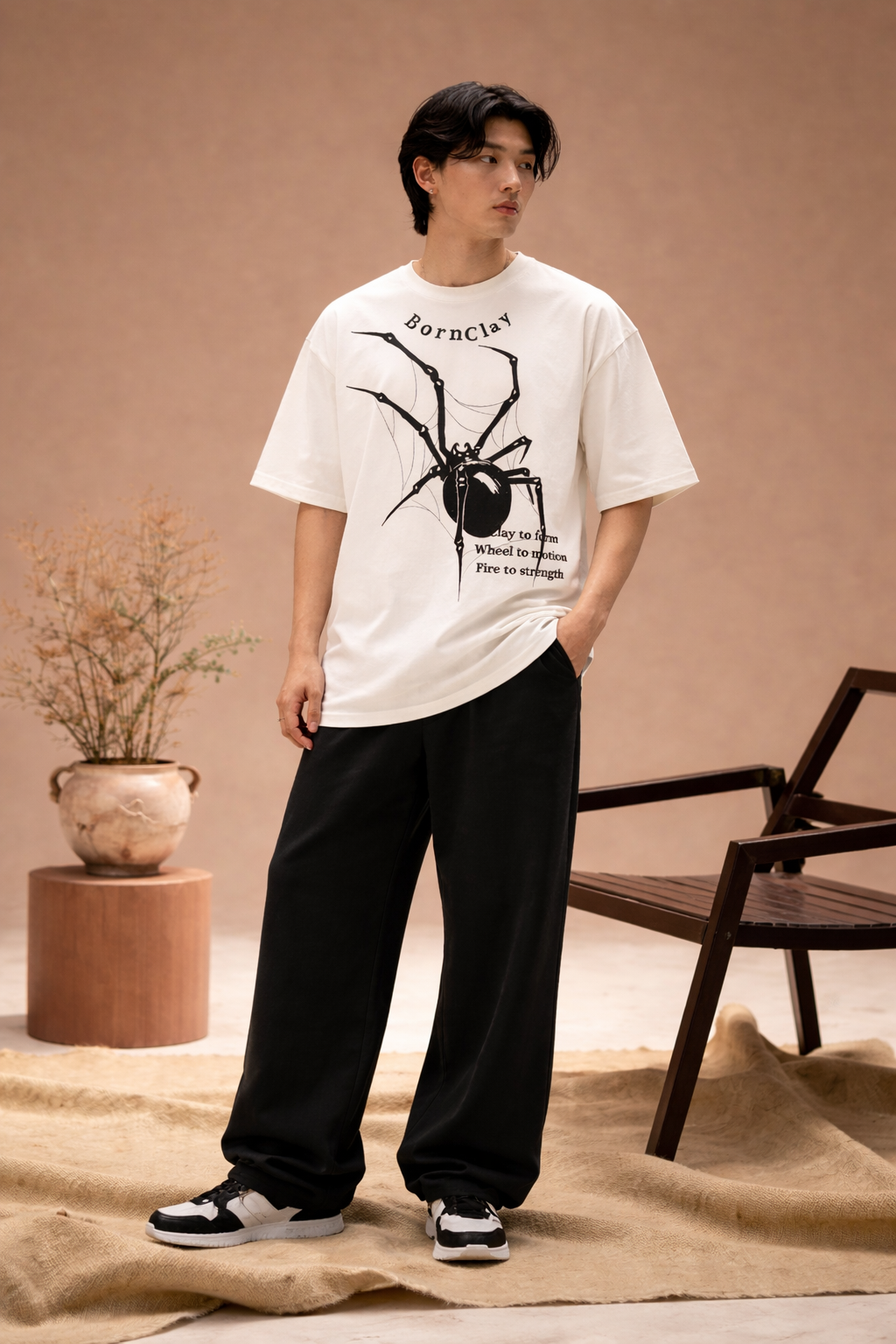 BORN CLAY T-SHIRT