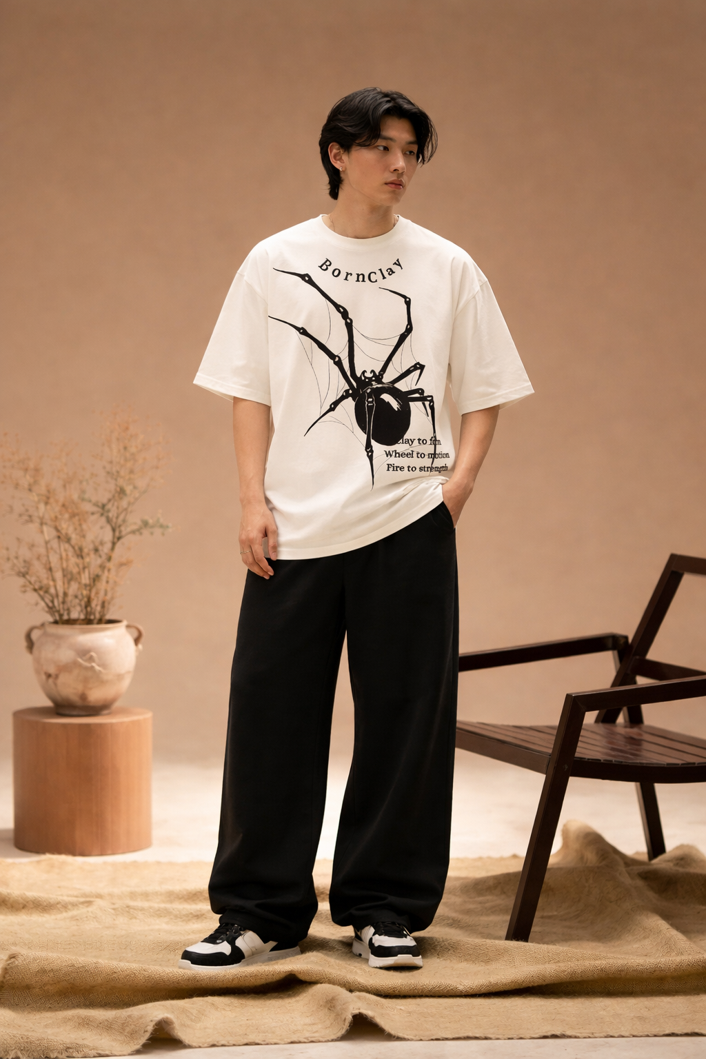 BORN CLAY T-SHIRT