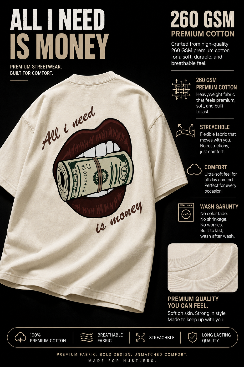 NEED MONEY T SHIRT