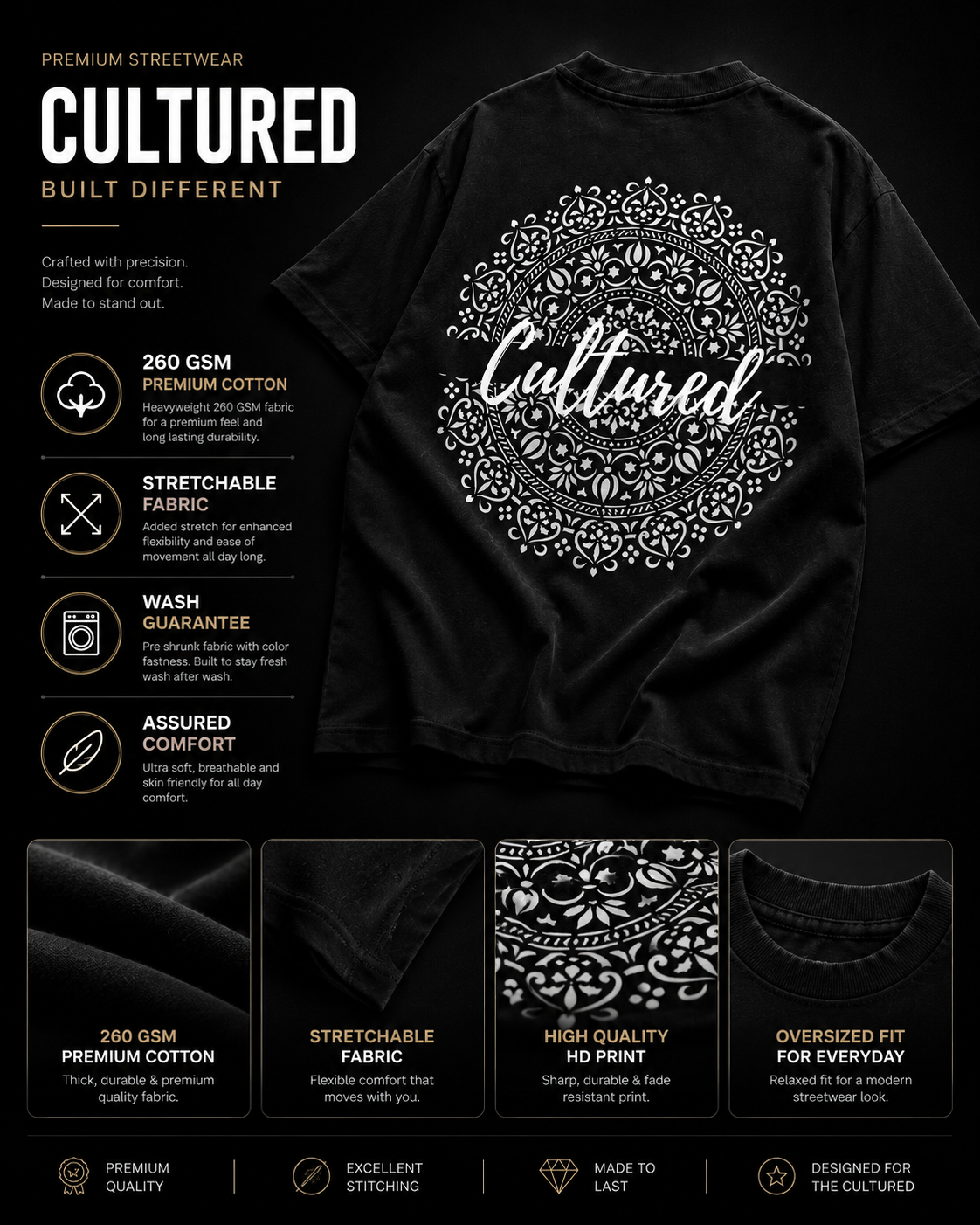 CULTURED T SHIRT