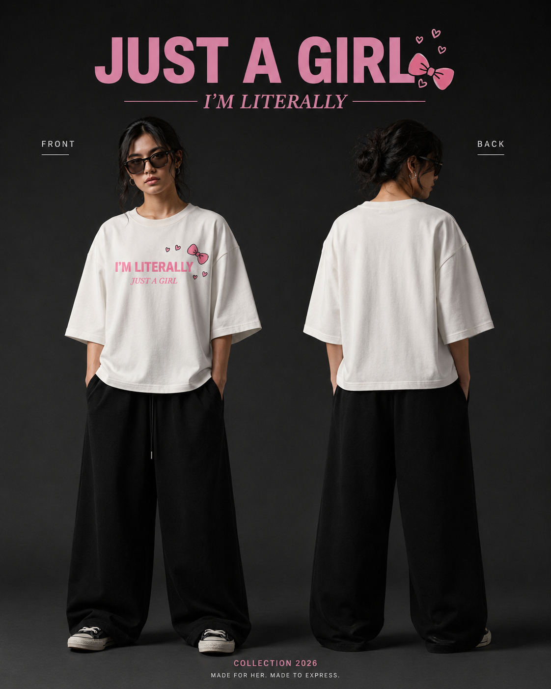 JUST A GIRL T SHIRT